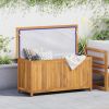 Patio Box 44.9"x19.7"x22.8" Solid Wood Teak