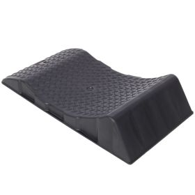 4PACK Tire Saver Ramps,Car Tire Wheel Ramps,Anti-Slip Hard Plastic Design,With Carry Bag,Black