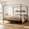 Canopy Bed Frame Only bed frame